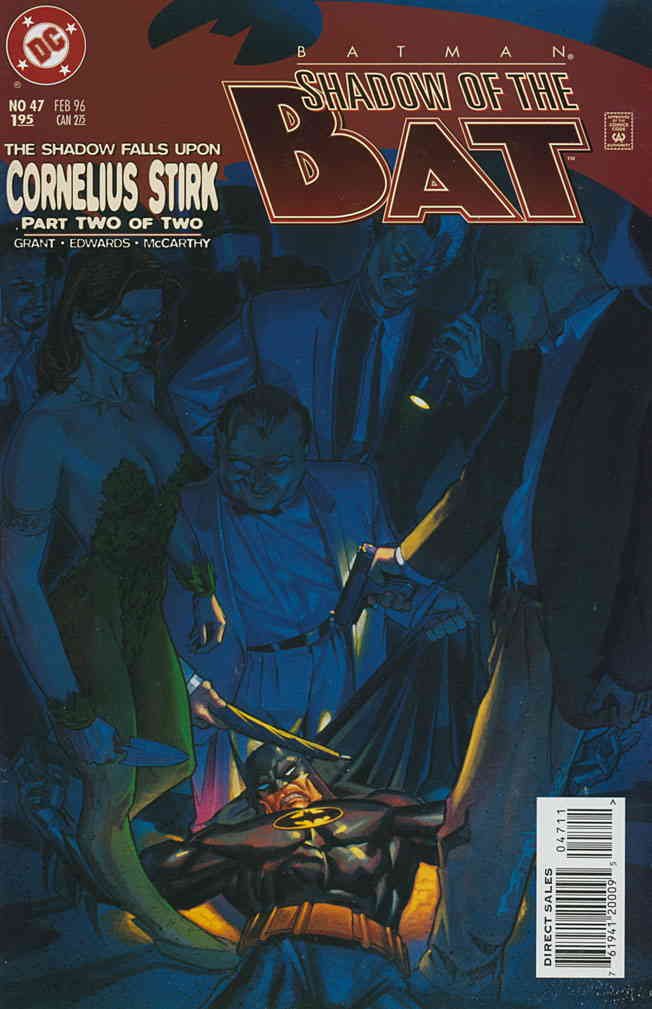 Batman: Shadow of the Bat #47 VF - DC Comics Graphic Novel by Alan Grant | Superhero Collectible for Fans & Comic Book Enthusiasts
