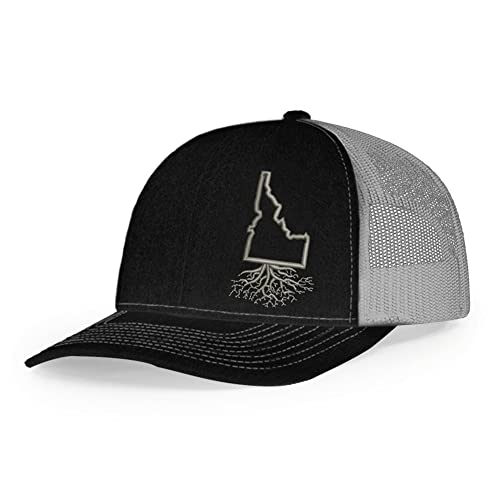 Idaho Black/Grey Mesh