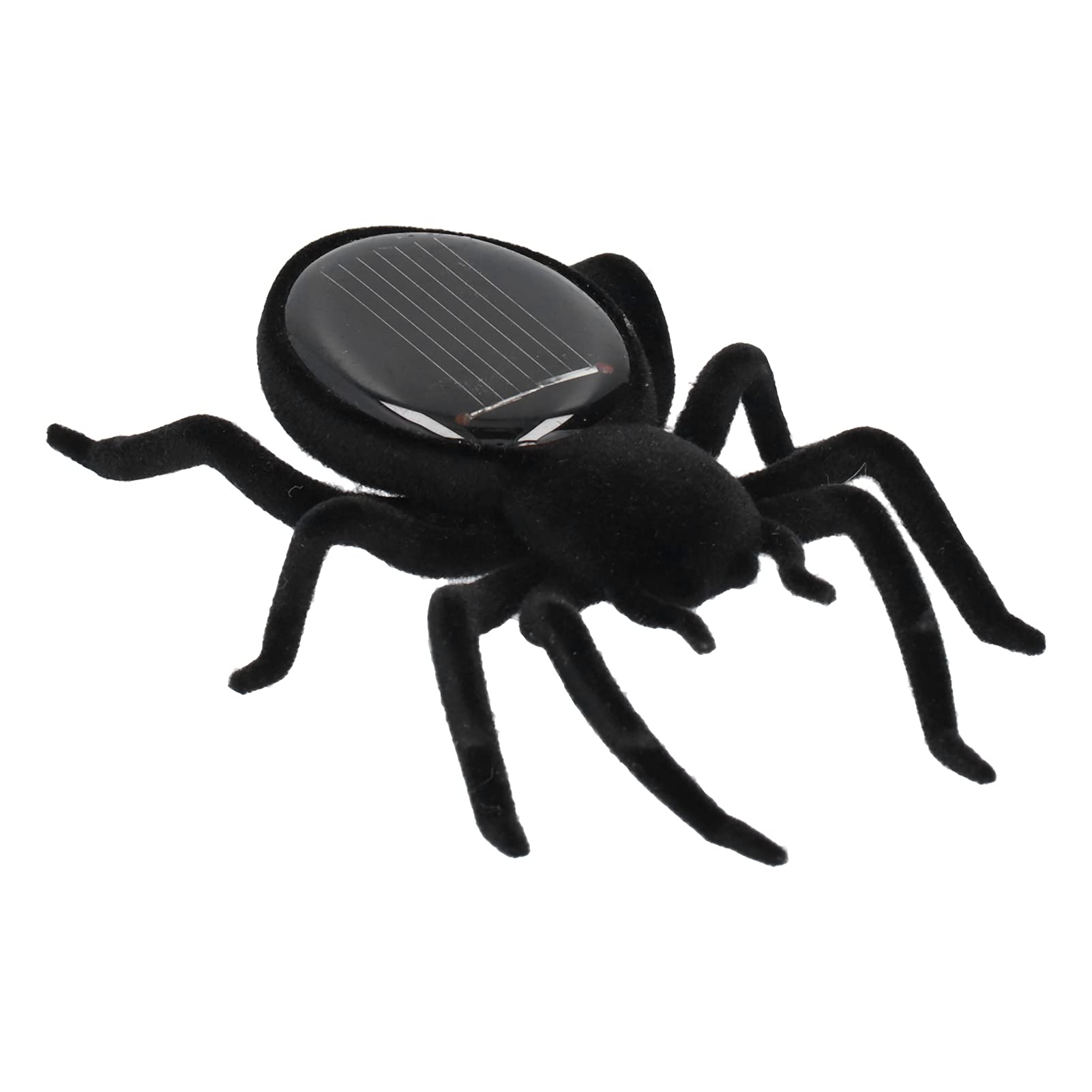 Solar Powered Spider Toy - Realistic Tarantula Simulation with Vibration & Solar Panel - STEM Educational Puzzle for Kids - Perfect for Halloween Decor & Science Learning Activities