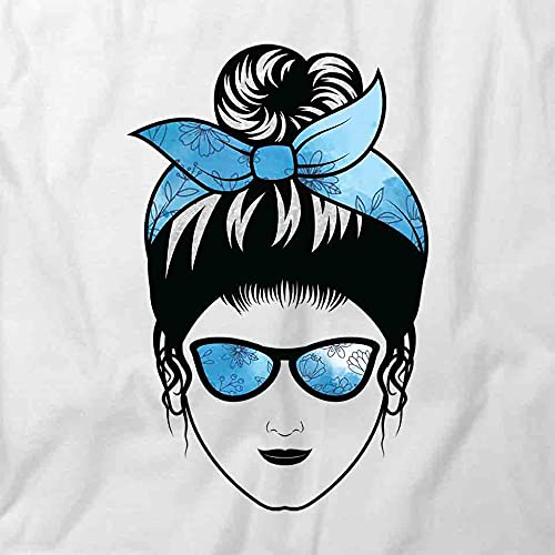 Messy Hair Graphic T-Shirt - Soft Cotton Printed Tee for Women & Men | Casual Streetwear, Funny Slogan Shirt for Daily Wear, Parties & Gifts