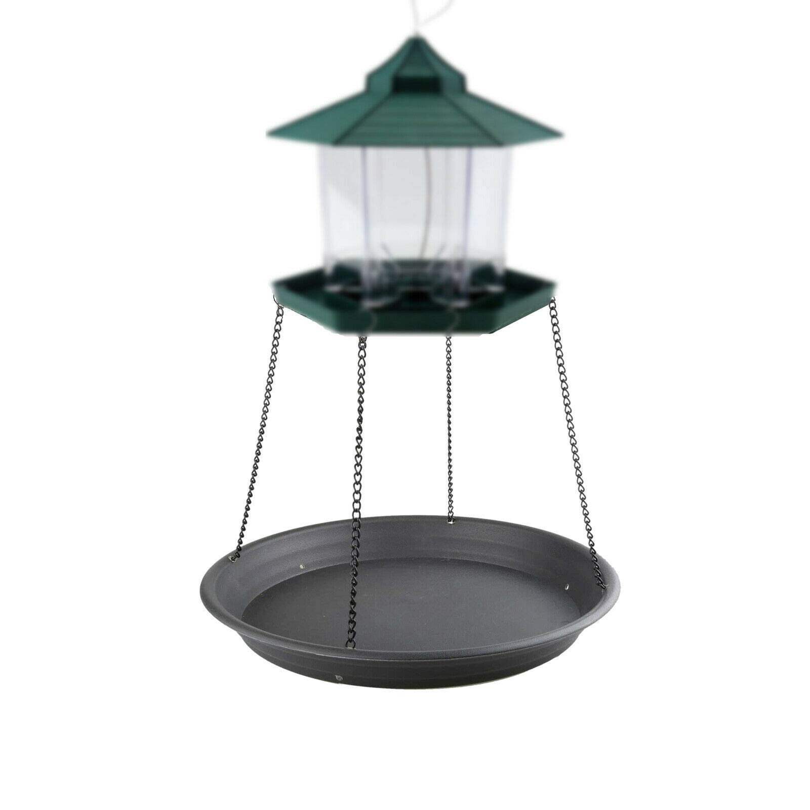 Premium Bird Seed Catcher Tray - Hanging Platform Feeder for Outdoor Backyard & Garden - Attracts Wild Birds While Reducing Seed Waste (No Feeder Included) - Perfect for Birdwatching, Nature Lovers & Eco-Friendly Gardens