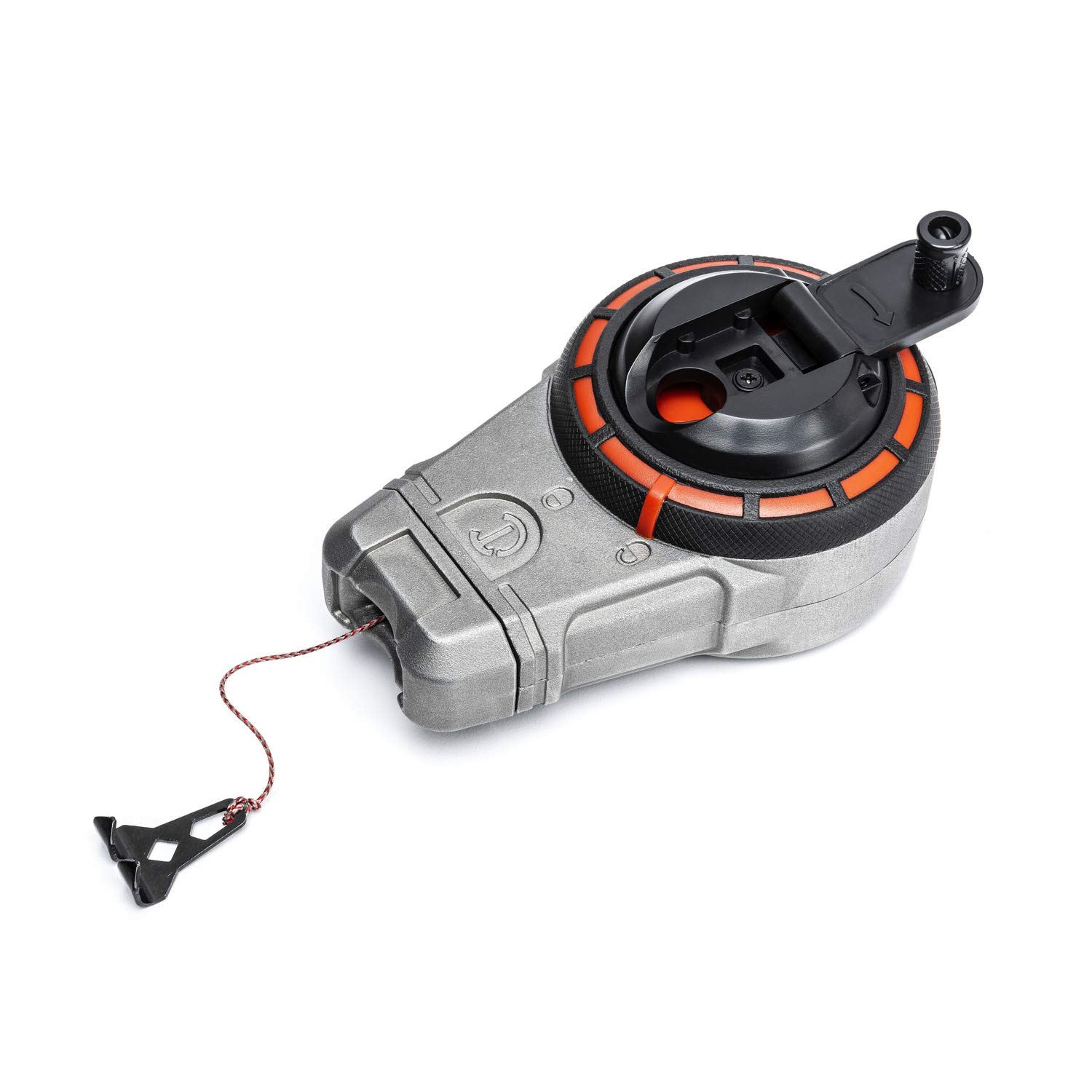 **Crescent Lufkin 100-Foot Professional Aluminum Chalk Reel with Red Chalk - CLA100R - Perfect for Construction, Carpentry, and DIY Projects**