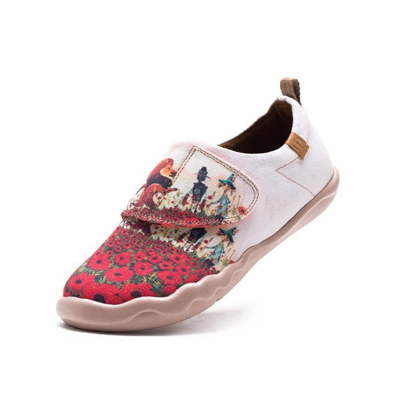 Adorable Flower Field Kids Shoes for Boys & Girls - Comfortable & Stylish Children's Sneakers for Outdoor Play, School & Daily Wear