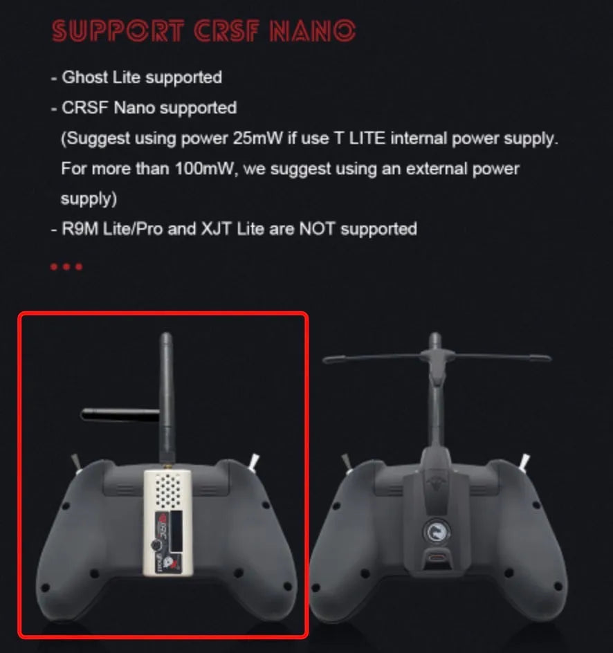 Jumper T Lite Multi Protocol RC Remote Controller with Hall Sensor Gimbal - OpenTX Support, Mode 2 Left Hand Throttle - Perfect for Drone Racing, FPV Flying & RC Model Control