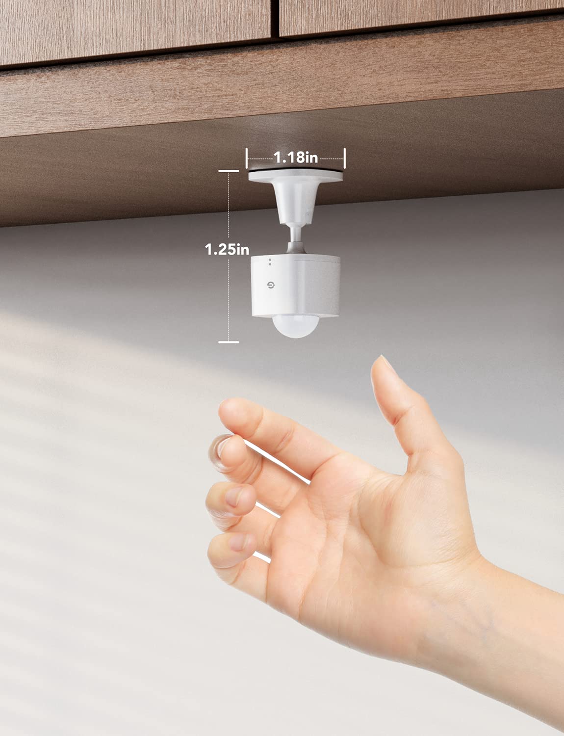 GoveeLife Wireless Motion Sensor - Smart Home Automation Device with Group Control for Unlimited Devices, Mini Contact Sensor, Battery Powered, Compatible with Most GoveeLife Smart Products - Perfect for Home Security, Lighting Control & Smart Automation