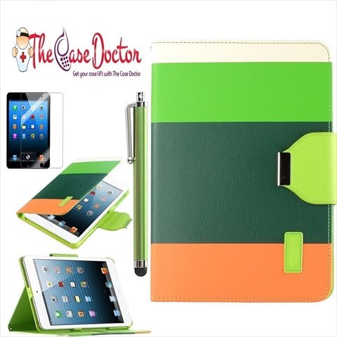 Premium PU Leather Wallet Case for Apple iPad Air 1 (5th Gen) - Multi-Color Options with Card Slots, Auto Wake/Sleep & Includes Screen Protector + Stylus Pen - Perfect for Work, Travel & Everyday Protection