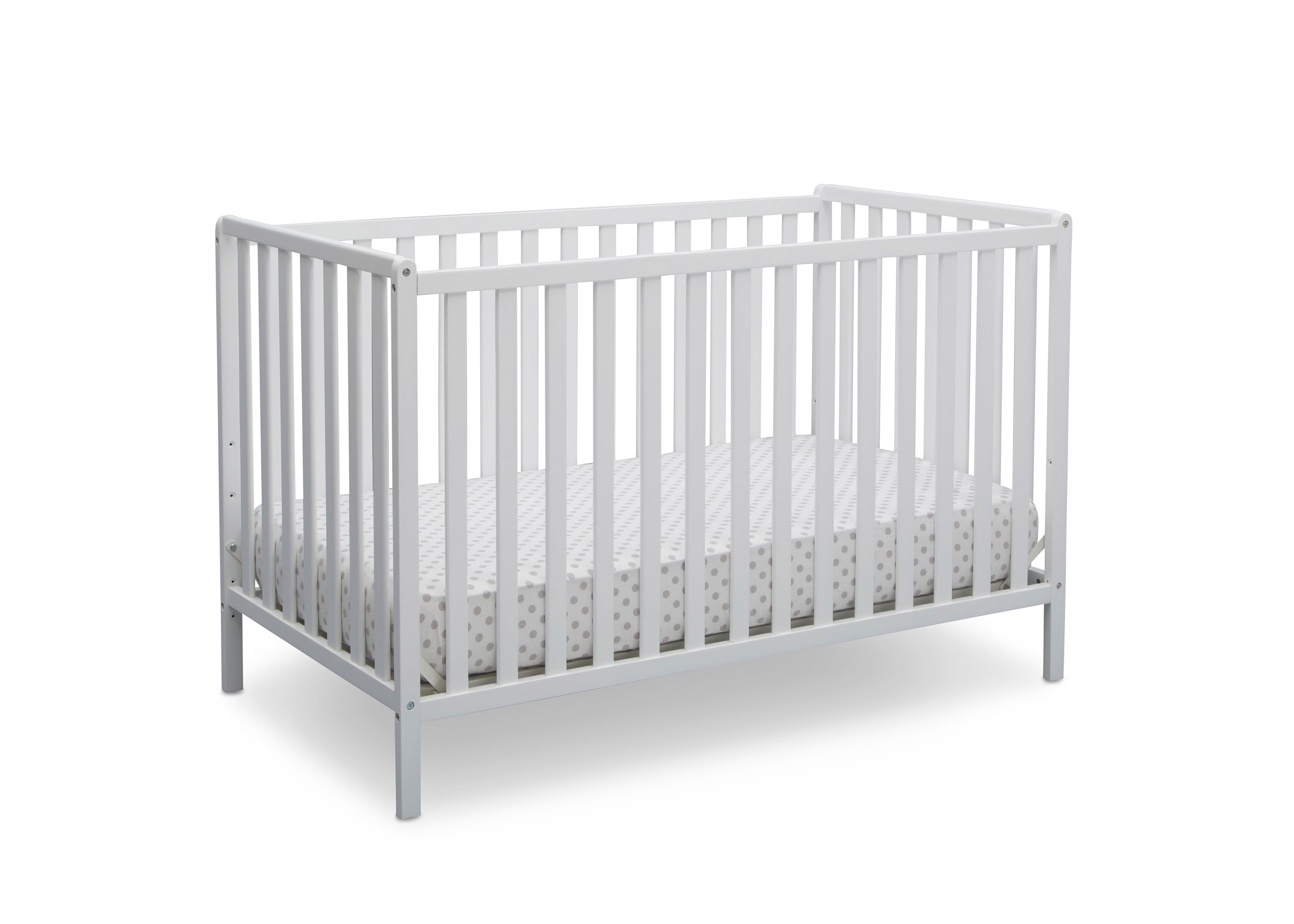 Heartland 4-in-1 Convertible Baby Crib - Toddler Bed, Daybed & Full-Size Bed - Safe Nursery Furniture for Newborn to Adult - Perfect for Baby Rooms, Daycare Centers & Guest Bedrooms