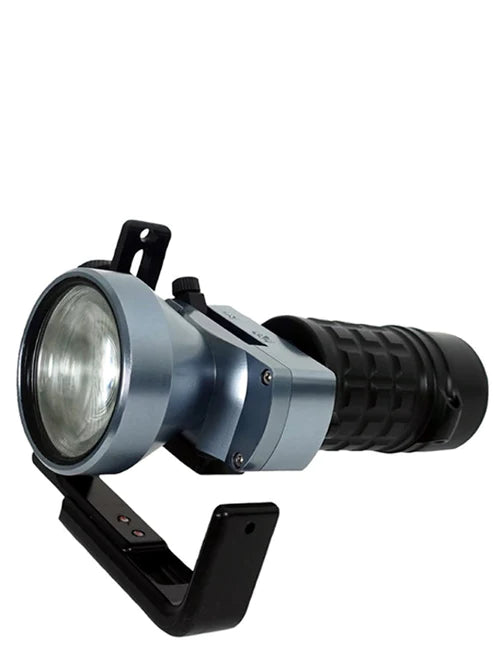 Halcyon Flare EXP Handheld Primary Dive Light - 3000 Lumen Waterproof Scuba Flashlight for Night Diving, Cave Exploration & Underwater Photography | Rechargeable & Durable