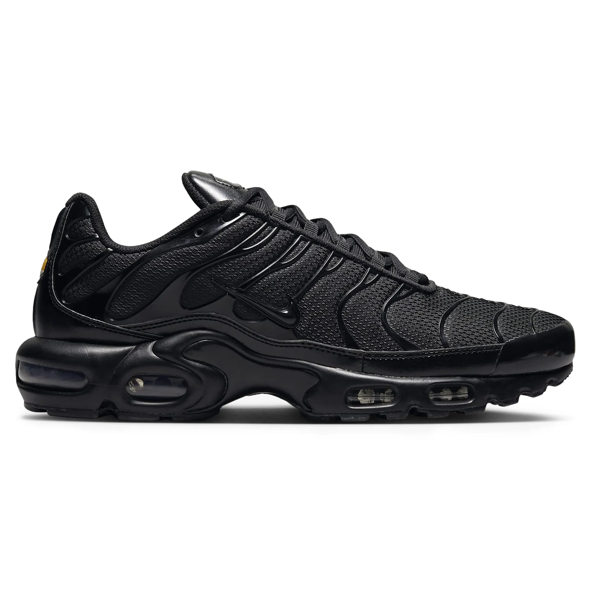 Nike TN Air Max Plus Triple Black Men's Running Shoes - Comfortable Athletic Sneakers for Jogging, Gym & Casual Wear