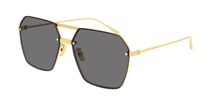 Bottega Veneta BV1045S Sunglasses - Luxury Designer Shades for Women & Men - UV Protection & Polarized Lenses - Perfect for Driving, Travel & Outdoor Activities