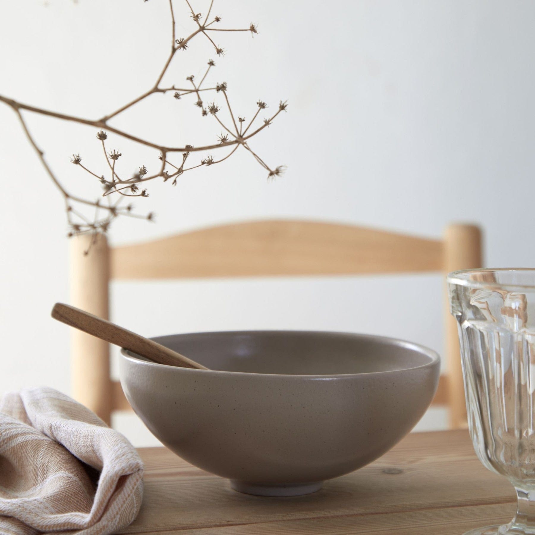 Casafina Pacifica Ramen Bowl - Premium Chestnut Brown Japanese Noodle Soup Bowl for Home Dining & Restaurant Use
