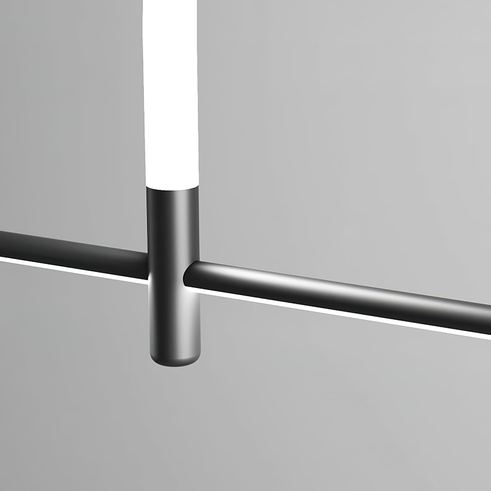 Linea Axis Pendant Light - Modern Minimalist Hanging Lamp for Kitchen Island, Dining Room & Bedroom Lighting - Adjustable Height LED Fixture with Sleek Metal Design