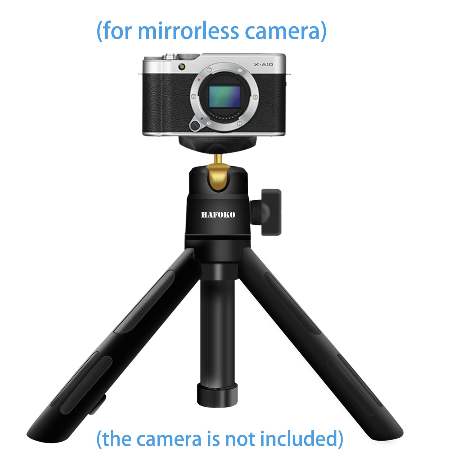 HAFOKO MT-08 Mini Camera Tripod Stand - Extendable Selfie Stick & Smartphone Tripod with 1/4