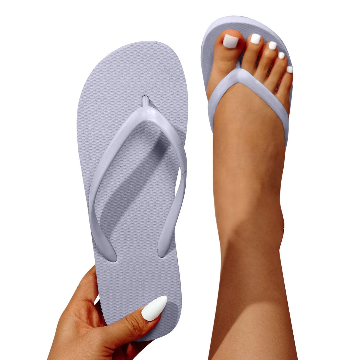 Women's Waterproof Summer Beach Flip Flops - Comfortable Non-Slip Thong Sandals for Outdoor & Indoor Use | Perfect for Pool, Vacation, and Casual Wear