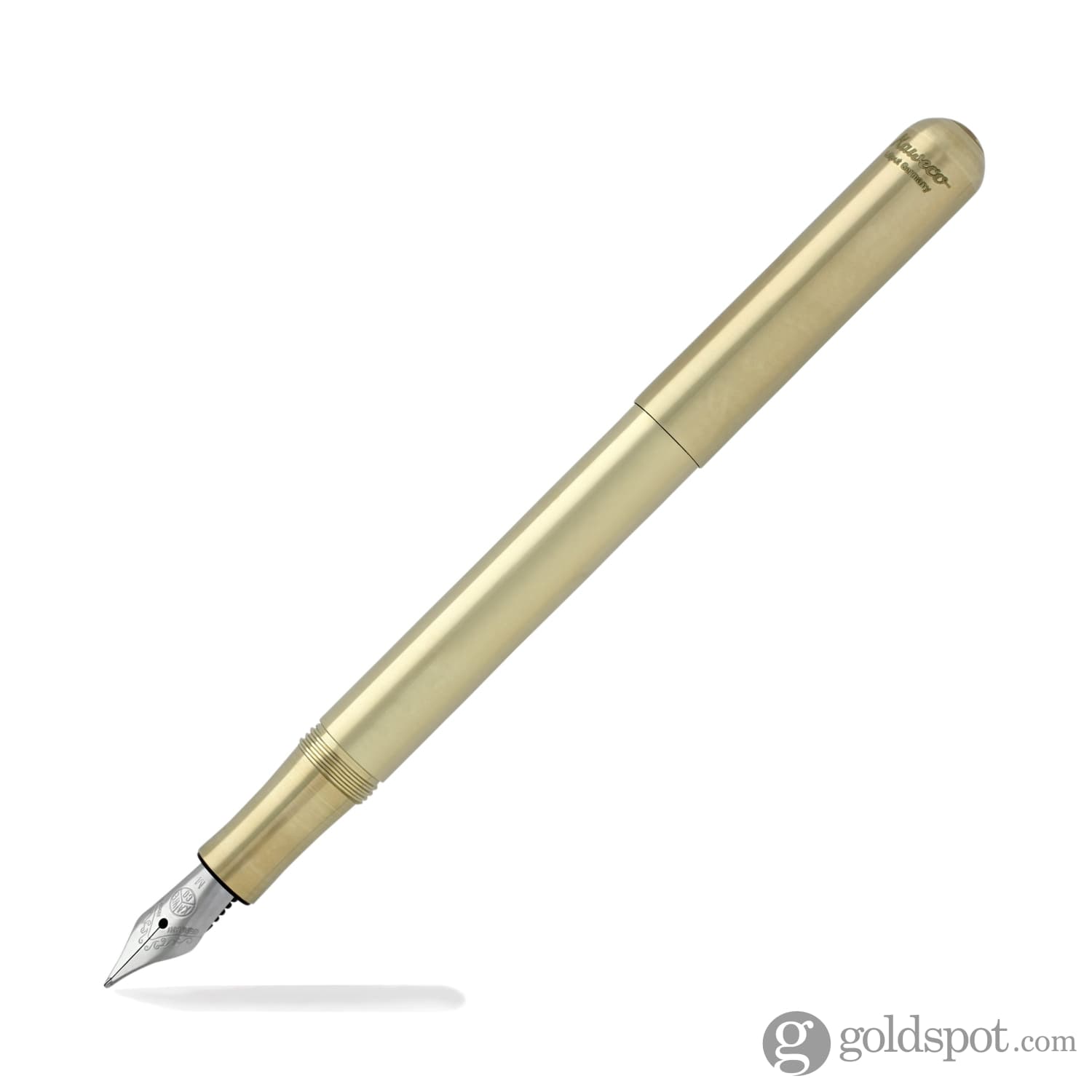 Kaweco Liliput Brass Fountain Pen - Premium Compact Writing Instrument for Journaling, Note Taking & Everyday Carry (EDC)