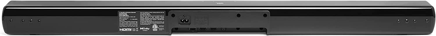 JBL Cinema SB190 2.1 Channel Soundbar with Wireless Subwoofer - Dolby Atmos Sound Bar for TV, Home Theater System | Perfect for Movies, Gaming & Music (Black)