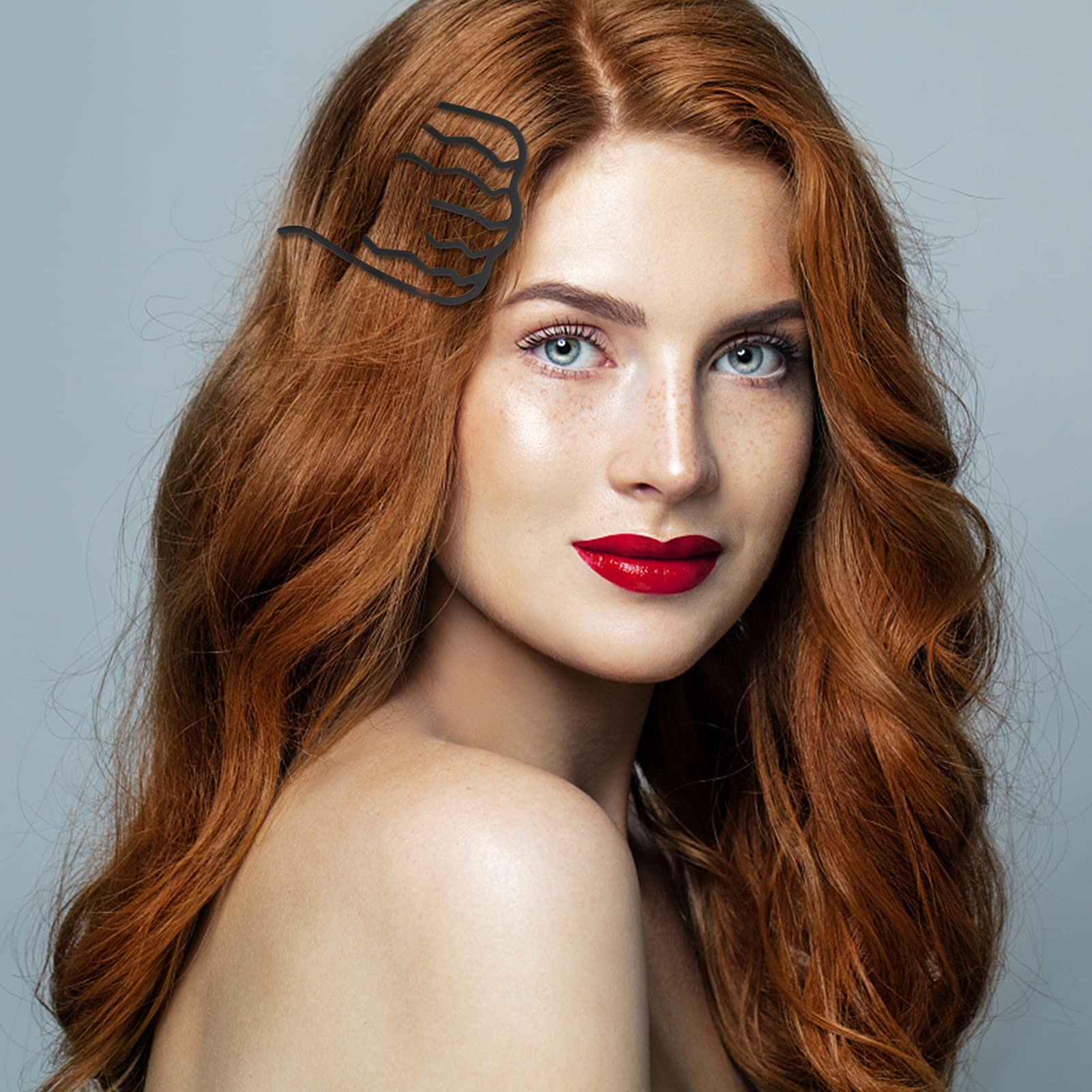 Beaupretty 3-Piece Hair Styling Set - Hair Dryer Comb, Hair Clip Fork & Hair Stick - Fashion Hair Accessories for Women - Perfect for Updos, Braids & Everyday Styling