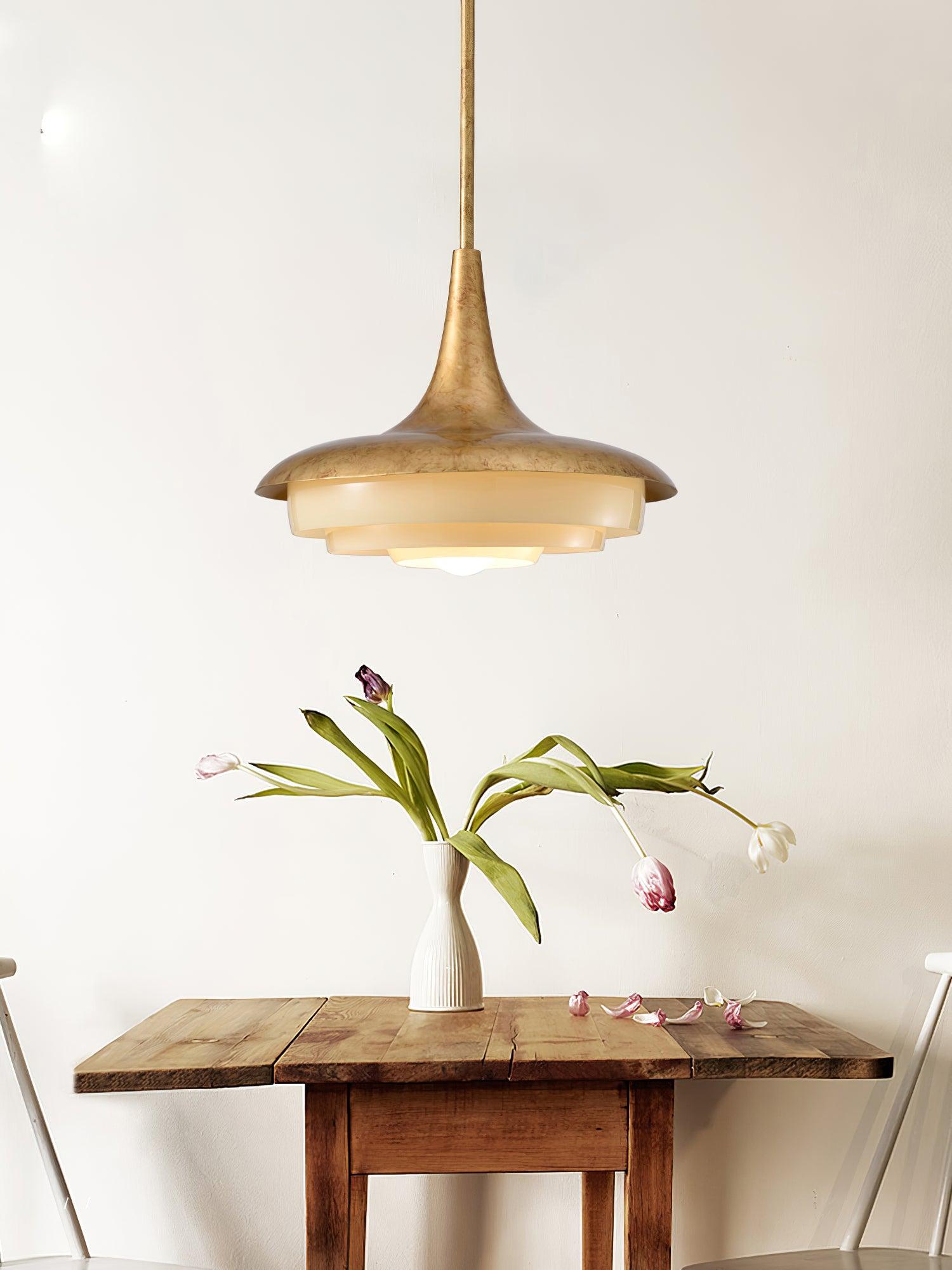 Elegant Blossom Pendant Light - Modern Floral Ceiling Lamp for Dining Room, Kitchen, Bedroom & Living Room Decor | Energy Efficient LED Lighting Fixture