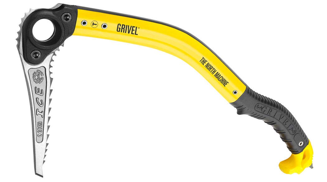 Grivel North Machine Ice Axe - Black One Size - Perfect for Mountaineering, Ice Climbing & Alpine Adventures