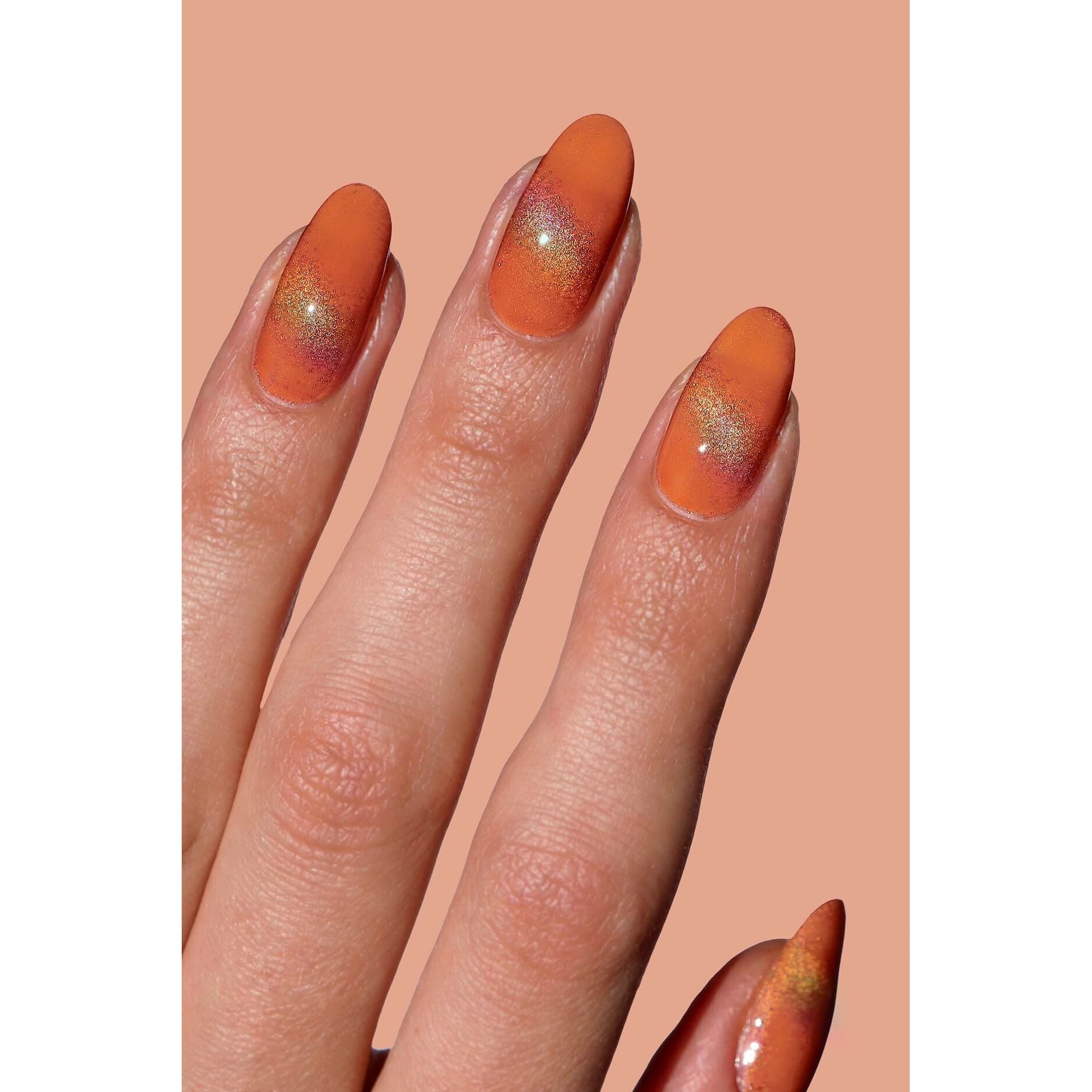 Cirque Colors Aperol Spritz Nail Polish - 0.37 oz Long-Lasting Vegan & Cruelty-Free Nail Lacquer for Salon-Quality Manicures at Home