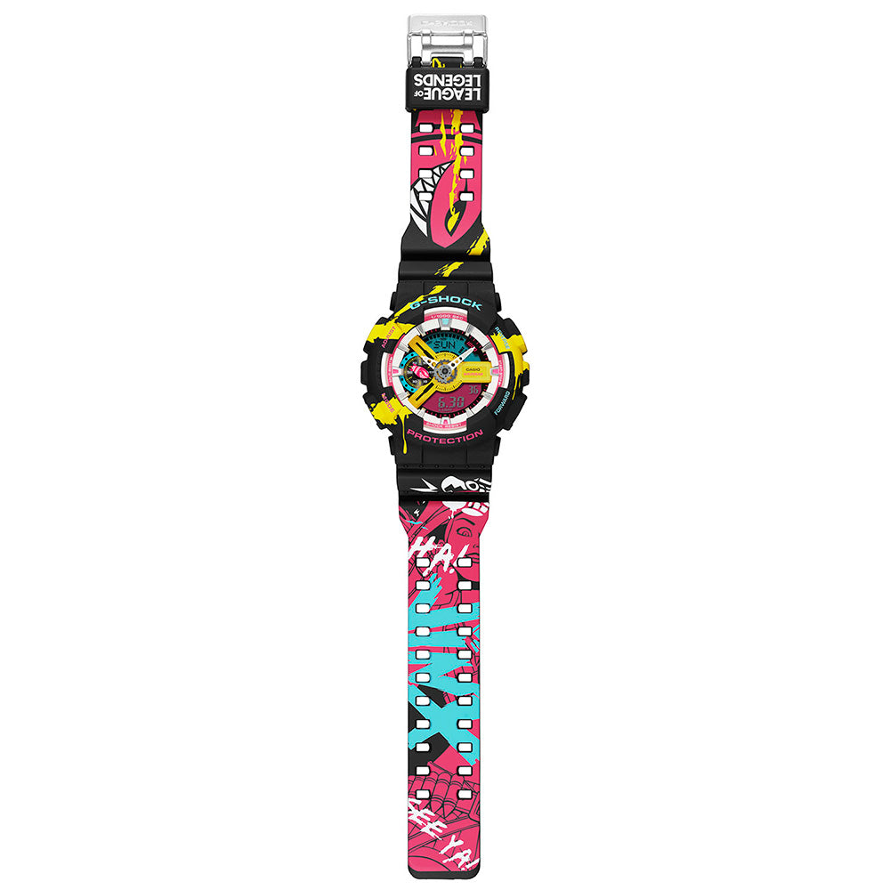 G Shock GA110LL 1A League of Legends Unisex Digital Watch - Stylish Gaming & Outdoor Sports Watch for Men and Women