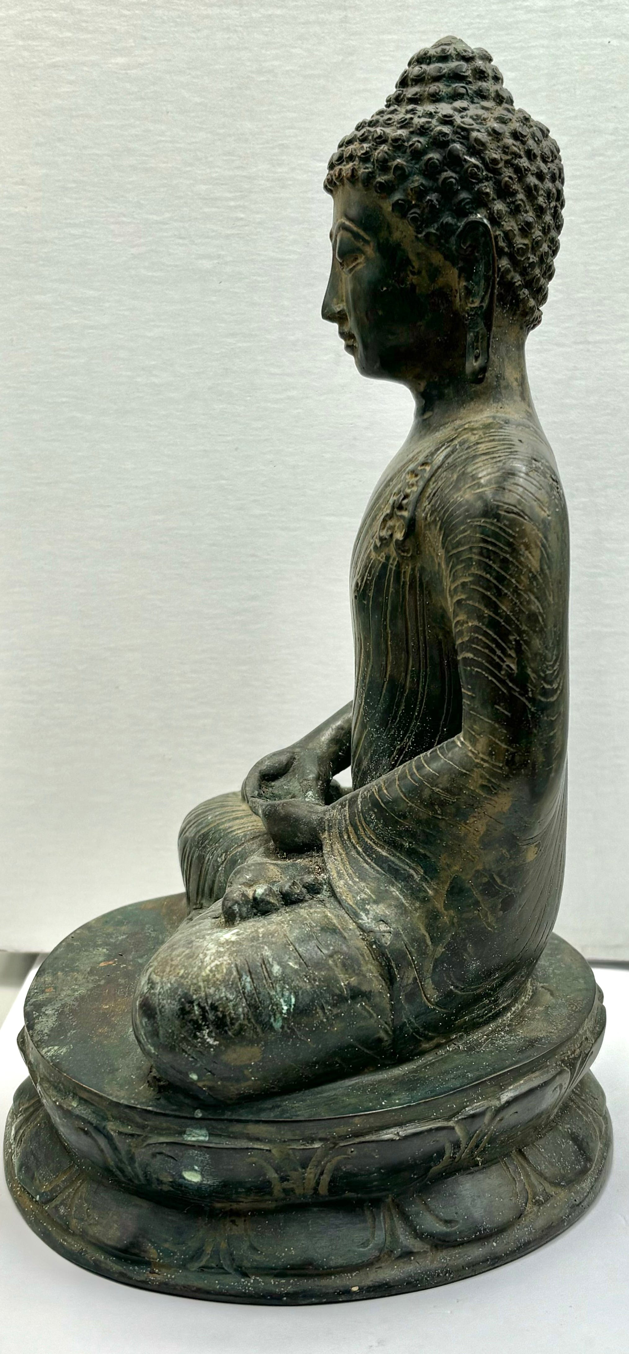 Handmade Bronze Buddha Statue for Meditation - Zen Decor, Yoga Room, Home Altar & Spiritual Gift