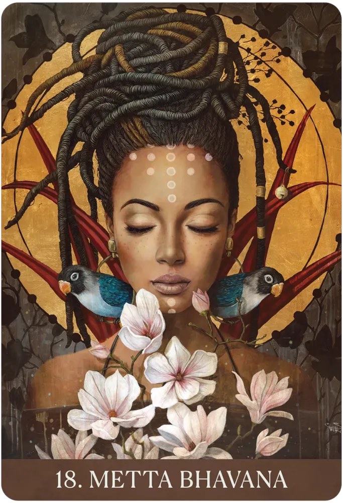 Heart Oracle Cards: Divine Feminine Shamanic Wisdom Deck for Spiritual Guidance, Meditation & Healing Rituals