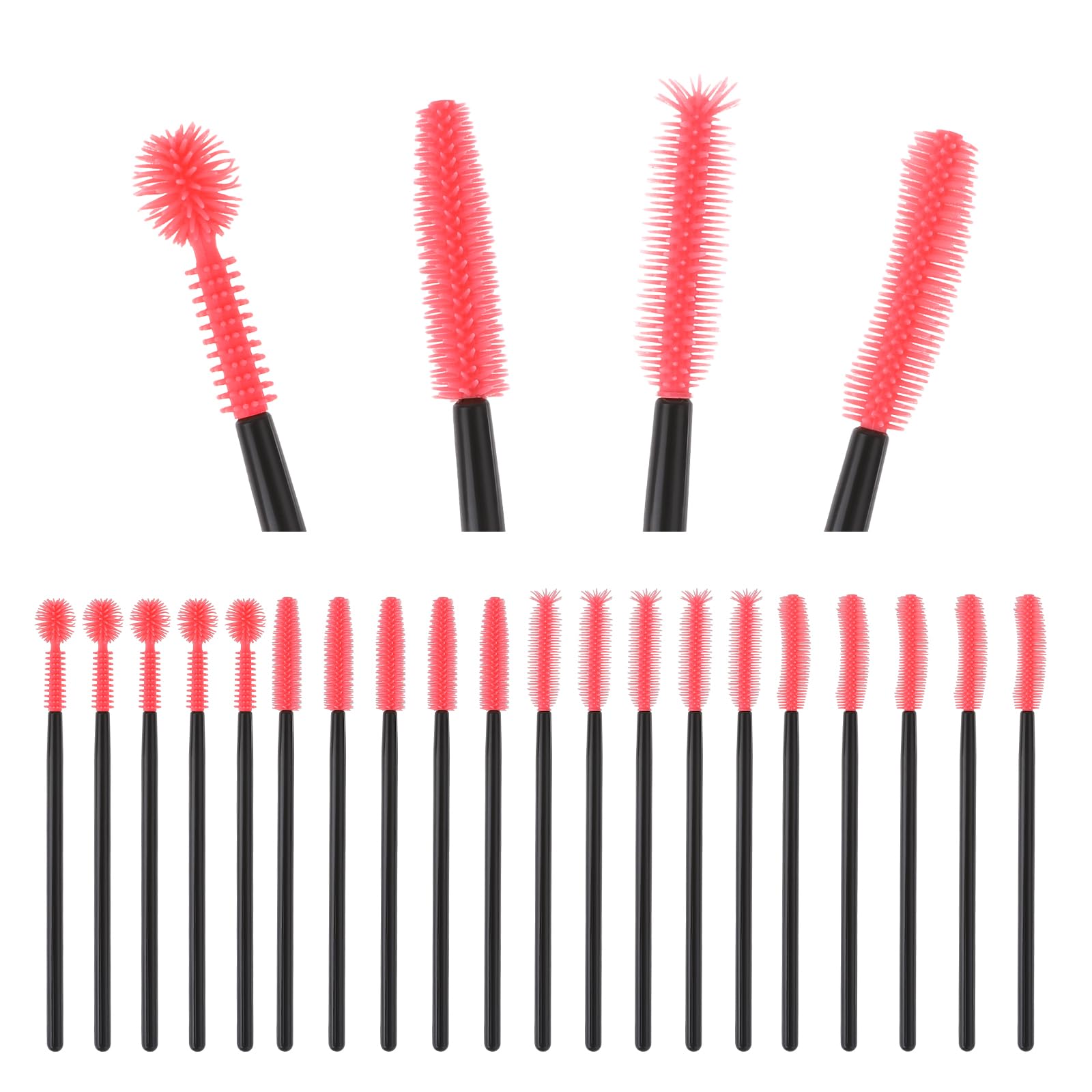 20Pcs Reusable Silicone Sewing Machine Cleaning Brushes - 4 Styles for Internal & Spool Areas | Sewing Supplies & Maintenance Tools