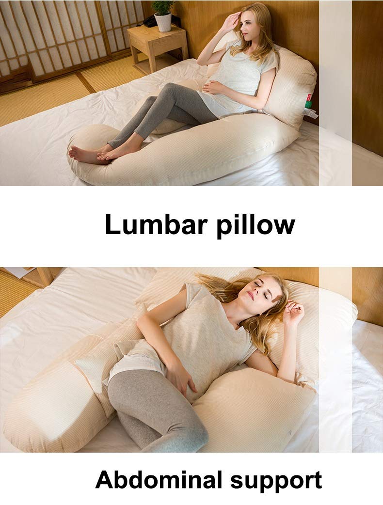 **Best U-Shaped Pregnancy Pillow for Back, Belly & Leg Support - 73