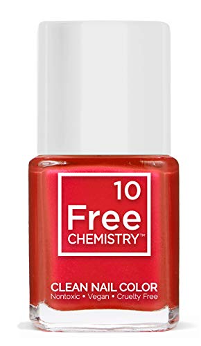 10+ Free Life Non-Toxic Nail Polish - Hibiscus for Healthy Nails