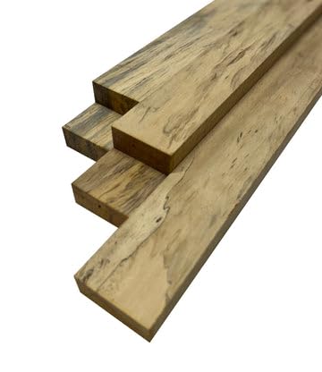 Premium Spalted Tamarind Wood Cutting Boards - Pack of 5, 3/4