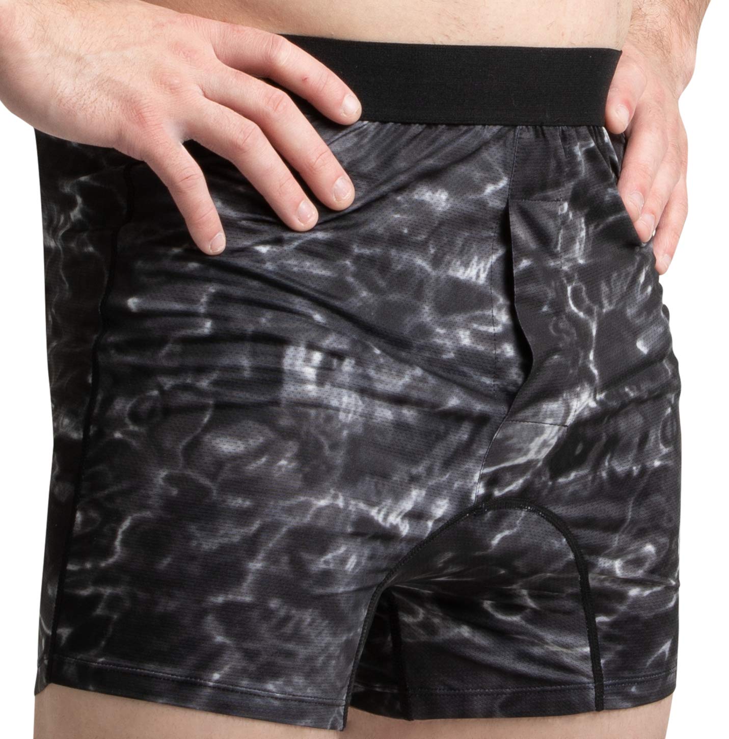 **Men's Breathable Quick-Dry Boxer Briefs - Comfortable Travel & Workout Underwear for Daily Wear & Active Lifestyles**