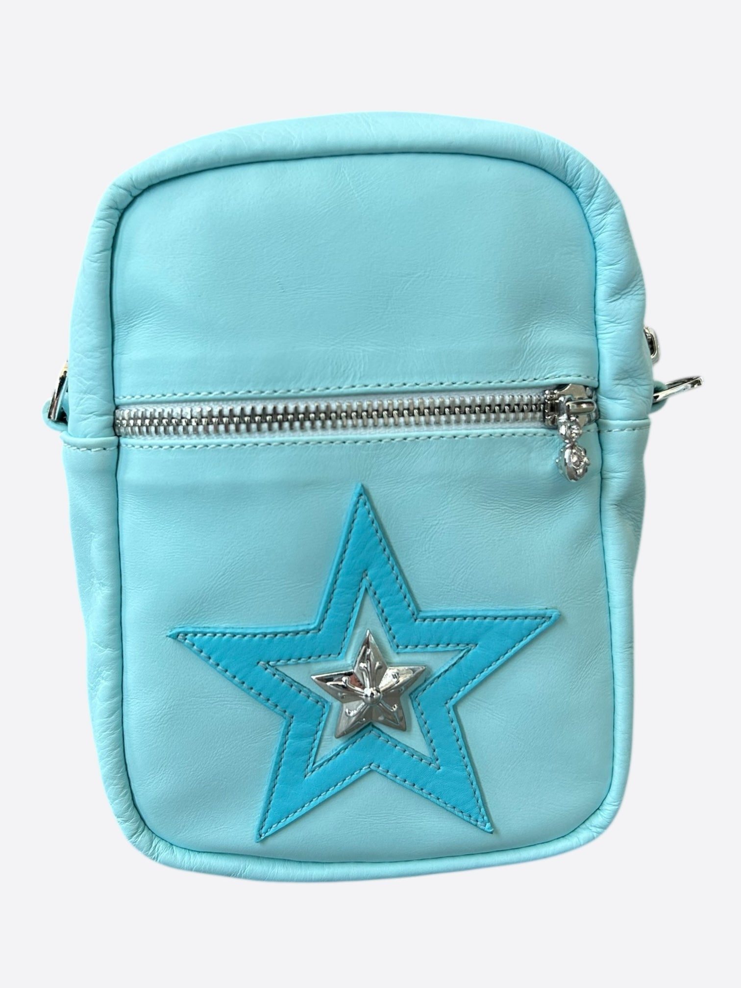 Chrome Hearts Blue Star Patch Taka Bag - Stylish Designer Crossbody Purse for Women | Perfect for Casual Outings, Parties & Travel Accessories