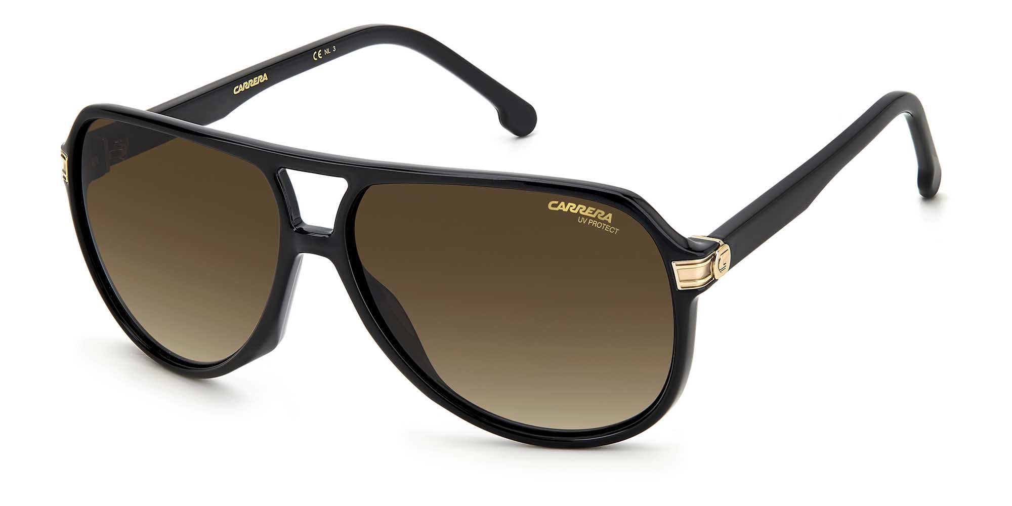 Carrera 1045 S Sunglasses - Polarized UV Protection Aviator Style for Men & Women - Perfect for Driving, Outdoor Sports & Fashion Accessories