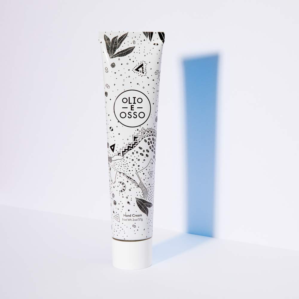 Olio E Osso Natural Nourishing Hand Cream - 2oz | 57g | Organic, Non-Toxic, Vegan & Clean Beauty Formula for Dry Skin | Perfect for Daily Hydration, Office Use & Travel Essentials