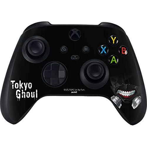Official Funimation Tokyo Ghoul Xbox Series X Controller Skin - Custom Gaming Decal for Enhanced Grip & Protection | Perfect for Gamers, Collectors & Anime Fans