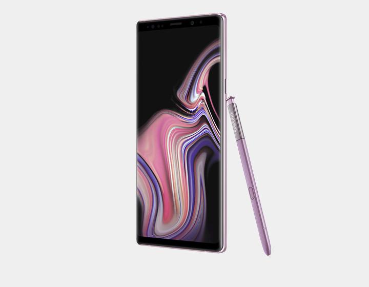 Samsung Galaxy Note 9 N960F/DS 128GB 6GB RAM Dual SIM GSM Unlocked Smartphone - Lavender Purple | International Version for Travel & Business Use