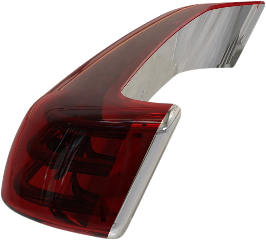 Custom Dynamics PB-SB-HD-CR Probeam Saddlebag Lights - Chrome/Red Lens for Harley Davidson Motorcycles - Enhanced Visibility & Style for Night Riding
