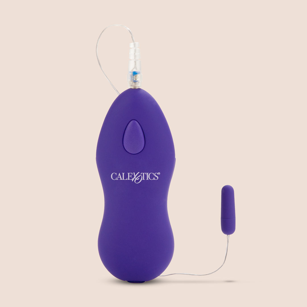 CalExotics Whisper Micro Bullet - Rechargeable Mini Vibrator for Women, Discreet & Powerful Personal Massager with Remote Control - Perfect for Travel, Couples Play & Solo Pleasure