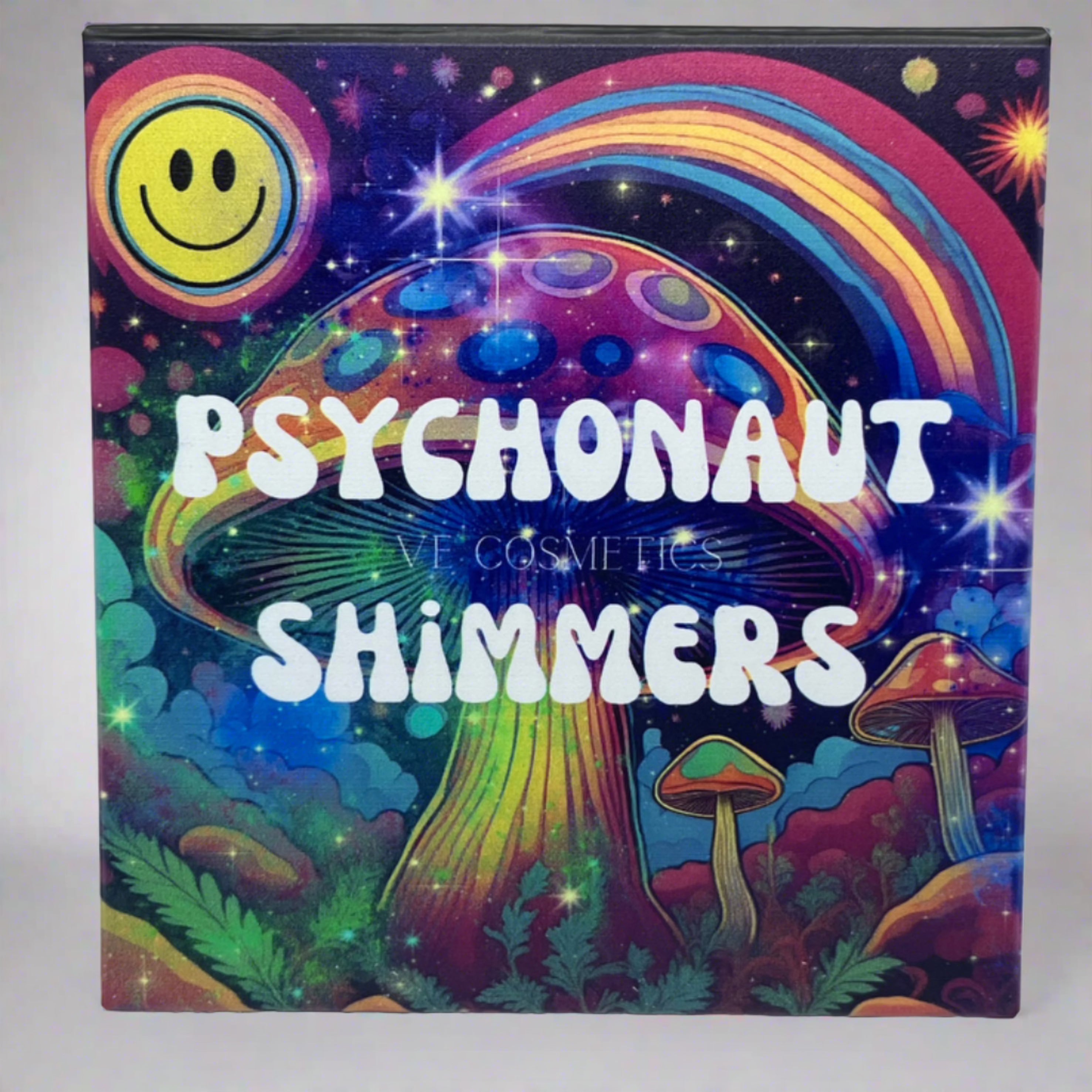 Psychonaut Shimmers Limited Edition – Psychedelic Art Print for Home & Office Decor | Perfect for Meditation Rooms, Music Studios & Gift Ideas
