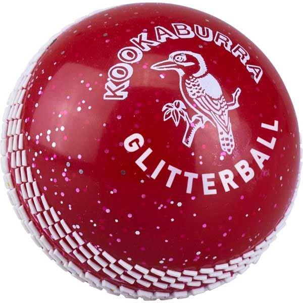 Kookaburra Glitter Cricket Ball - Official Size & Weight for Training & Matches - Perfect for Practice, Games & Gifts