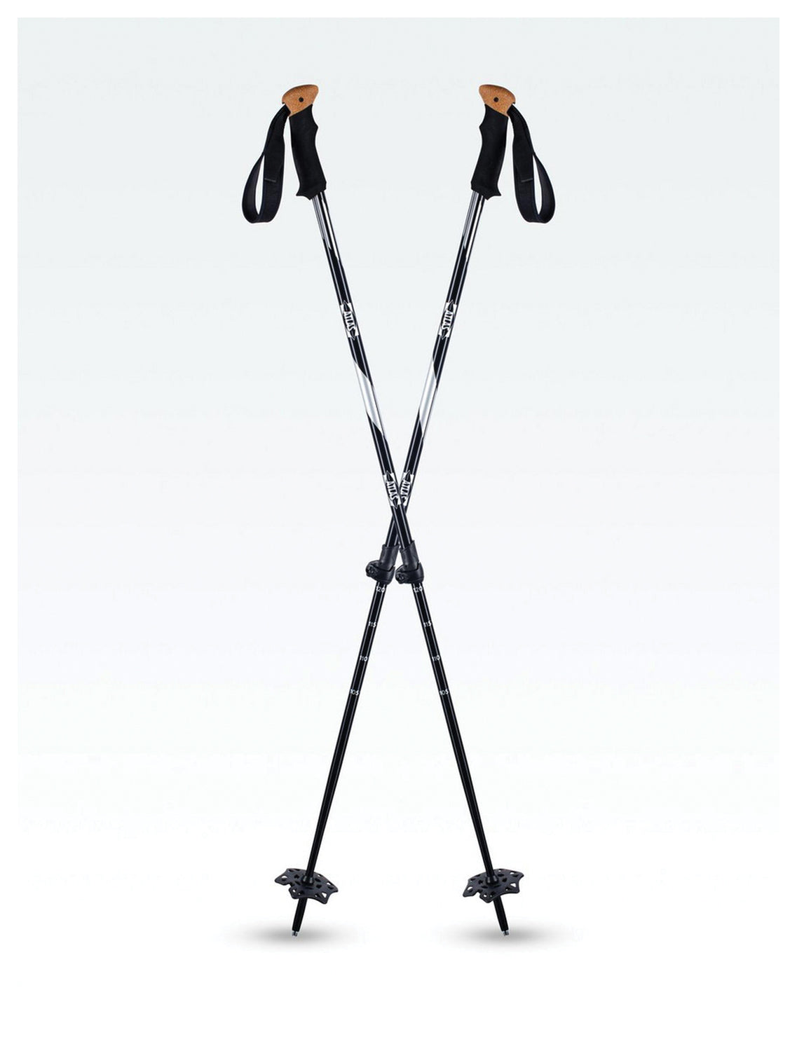 Atlas Trail Walking 2-Piece Trekking Poles - Lightweight Adjustable Hiking Sticks for Snowshoeing, Backpacking & Outdoor Adventures | Perfect for Mountain Climbing, Camping & Winter Hiking