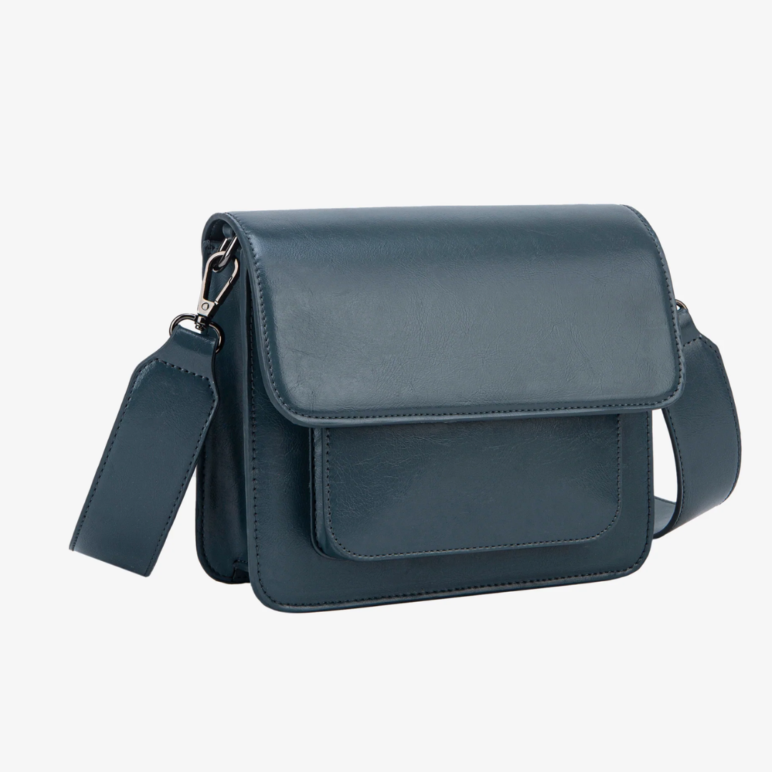 HVISK Graphite Green Cayman Pocket Bag - Stylish & Durable Crossbody Bag for Women, Perfect for Travel, Shopping & Everyday Use