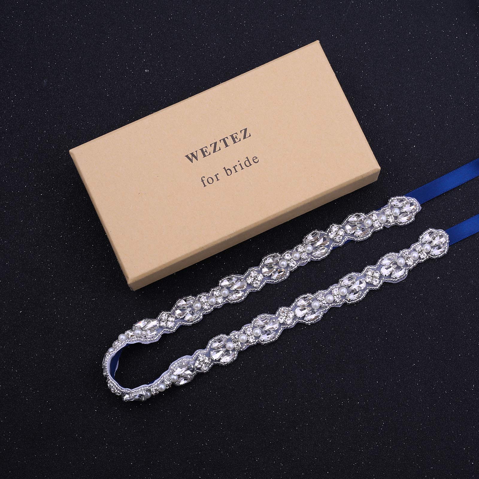 Elegant Rhinestone Wedding Sash Belt for Women - Sparkling Crystal Bridal Belt for Evening Dresses, Prom, Party & Special Occasions - Perfect for Bridal Showers, Weddings, and Formal Events