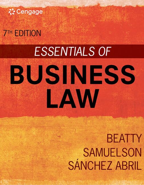 Essentials of Business Law Textbook - MindTap Course List | Business Law Principles for Students & Professionals | Perfect for Legal Studies & Corporate Training