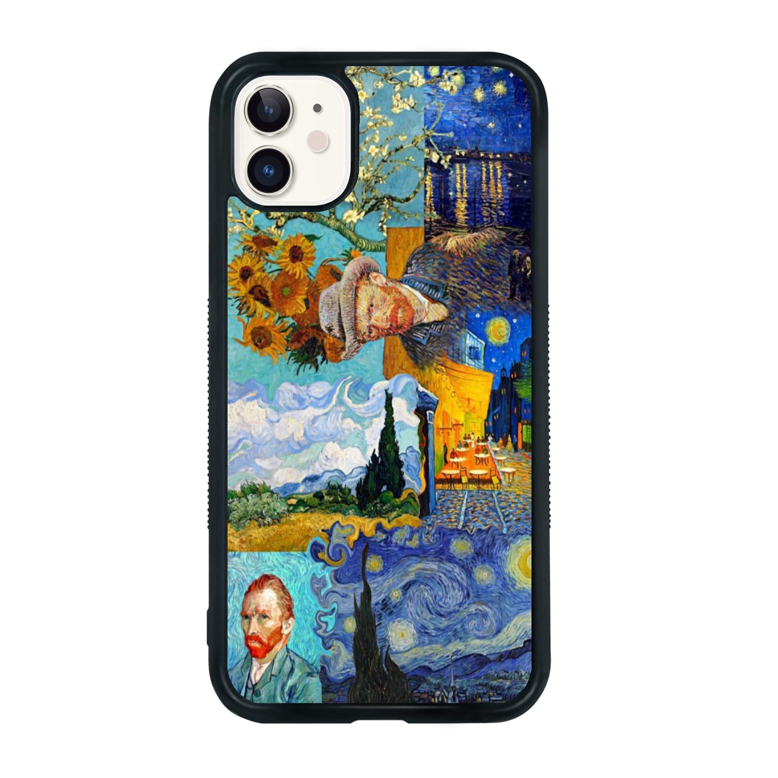 Van Gogh Starry Night Art Phone Case for iPhone 11 - Durable Protective Cover with Famous Painting Design - Perfect Gift for Art Lovers & Van Gogh Fans (Use for Daily Protection & Style Statement)