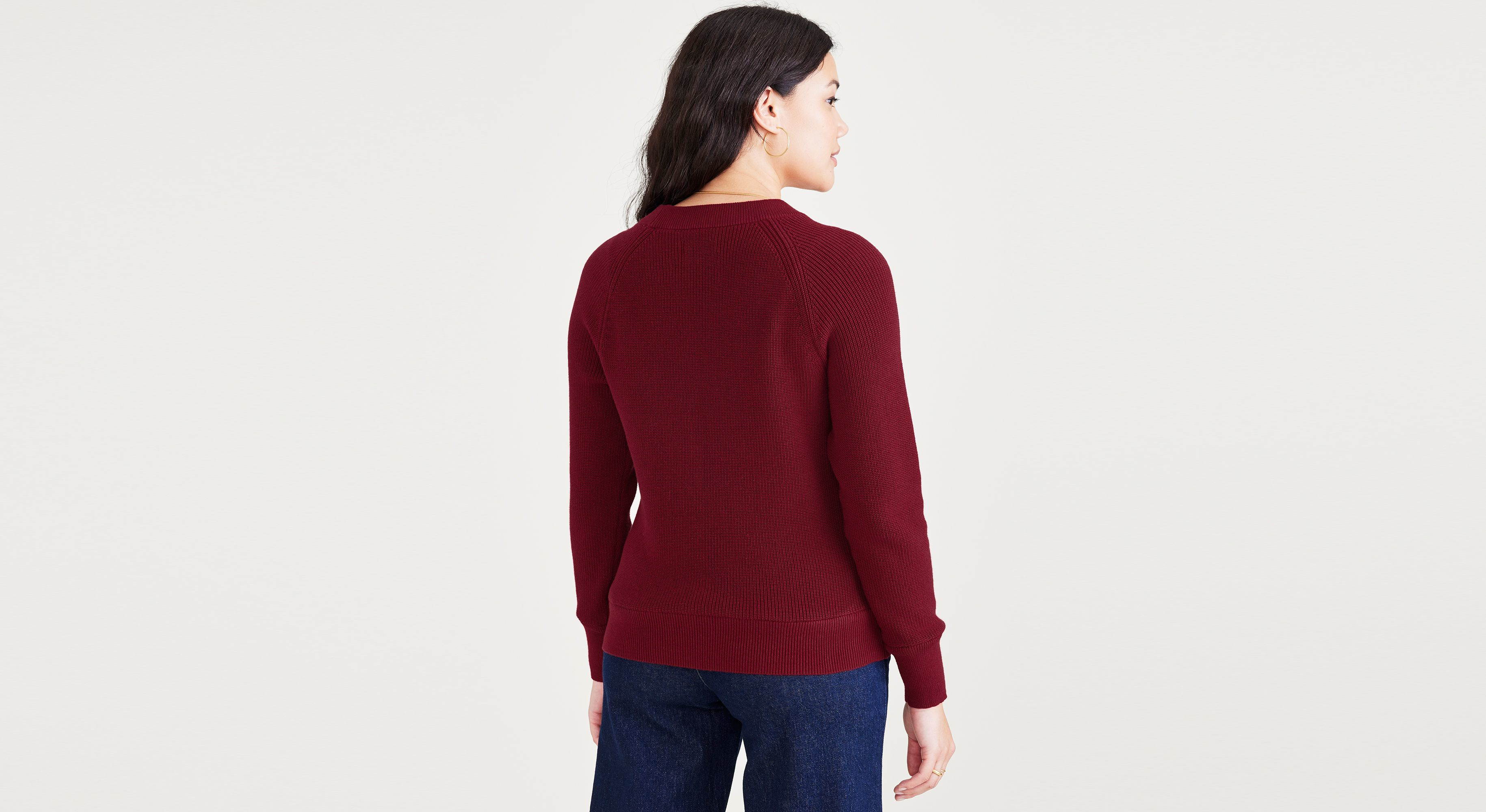 Classic Fit Crewneck Sweater for Men - Soft Cotton Knit Pullover - Casual Winter Wear for Office, Outdoors & Everyday Comfort