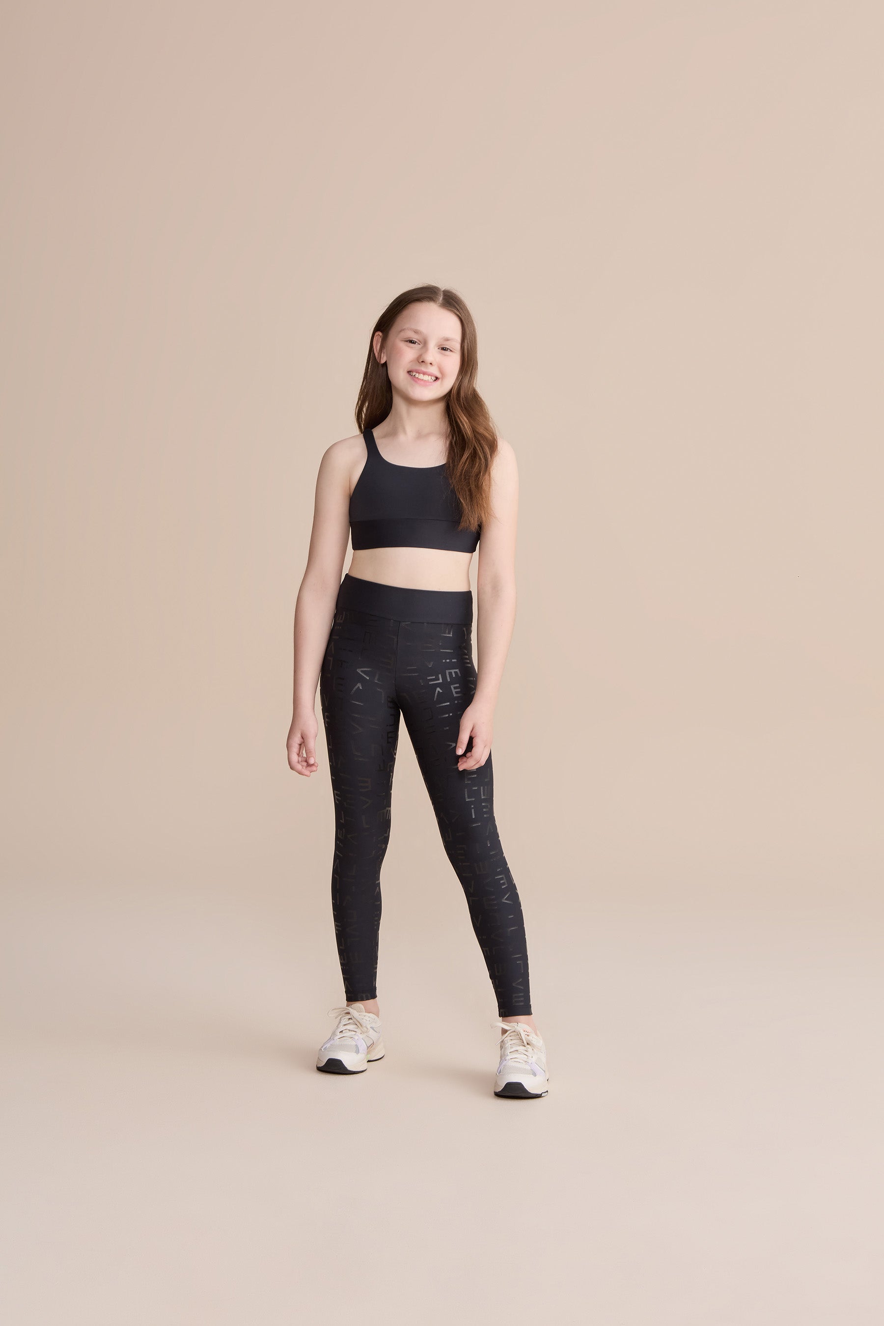 Move Sense® Kids Sports Bra for Girls - Breathable Comfort Support for Running, Yoga & Active Play - Perfect for School PE & Outdoor Activities