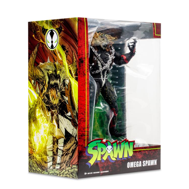 Omega Spawn Mega Action Figure - Spawn's Universe Collectible Toy for Adults & Fans | Perfect for Display, Cosplay, and Comic Conventions