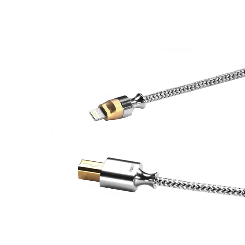 DD ddHiFi TC07BL Lightning to USB B OTG Decoding Cable - High-Quality Audio Converter for iPhone, iPad & DAC - Perfect for Home Studio, Hi-Fi Systems & Mobile Music Listening